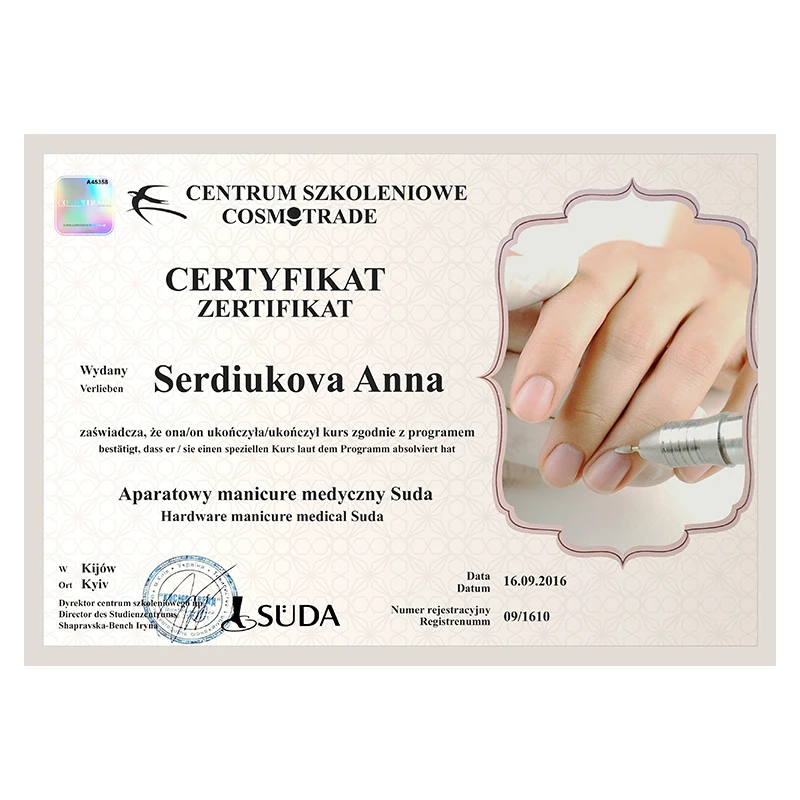 Kosmotreid. Manicure medyczny